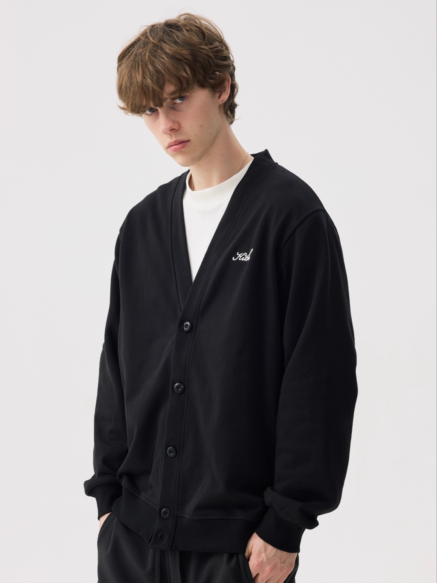 KITH 버튼업 V넥 니트 가디건 캐주얼 루즈 커플 스 - Kith Sweater Knit 리뷰 및 가격