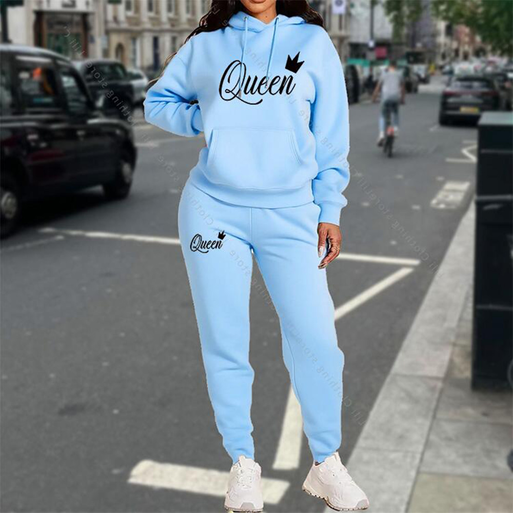 트랙수트 여성 의류 가을 겨울 후드티 바지 패션 고품질 - Streetwear Brand Tracksuit 리뷰 및 가격