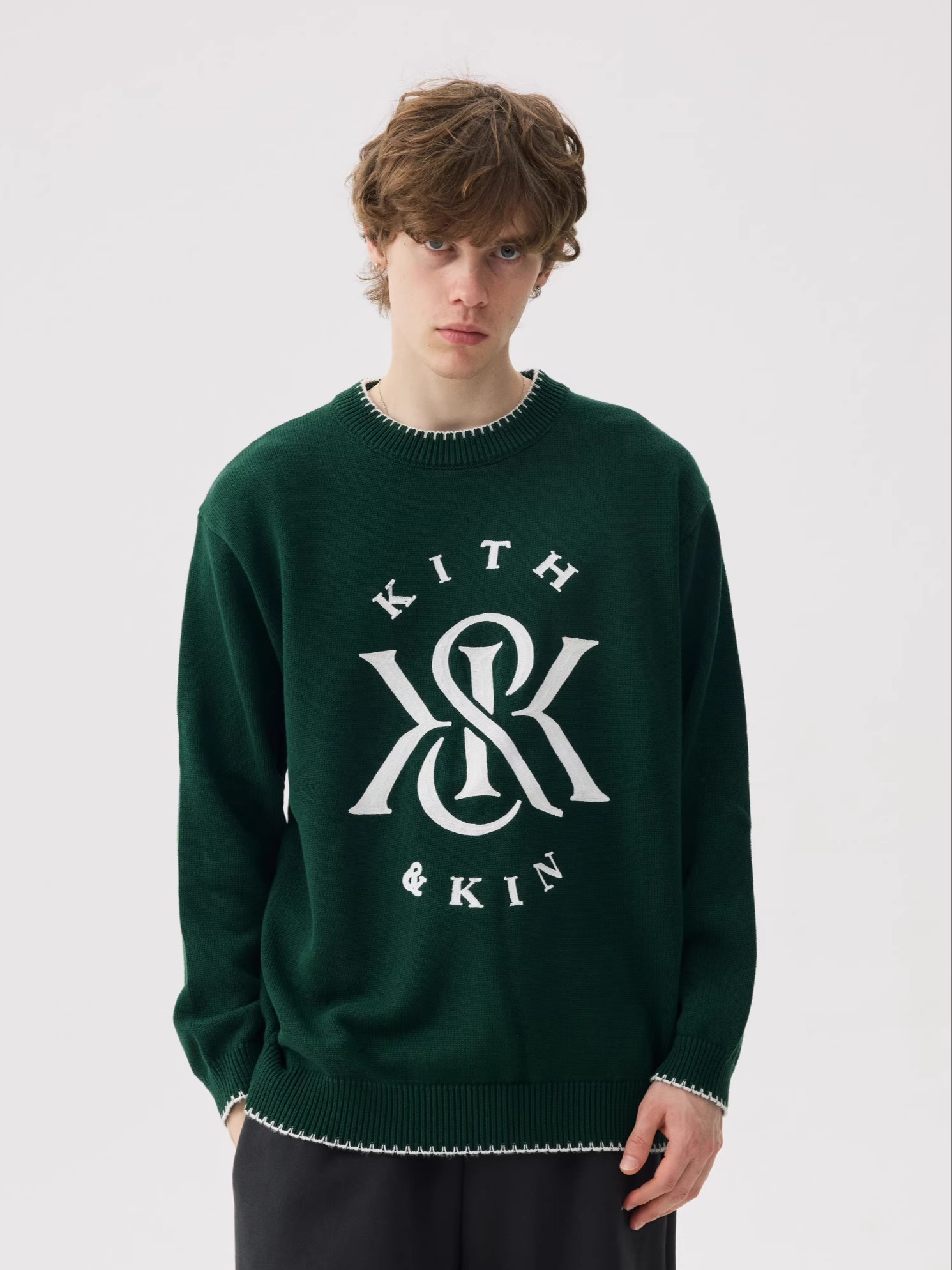 Kith 아메리칸 스타일 겨울 새로운 루즈 니트 스웨터 - Kith Sweater Knit 리뷰 및 가격
