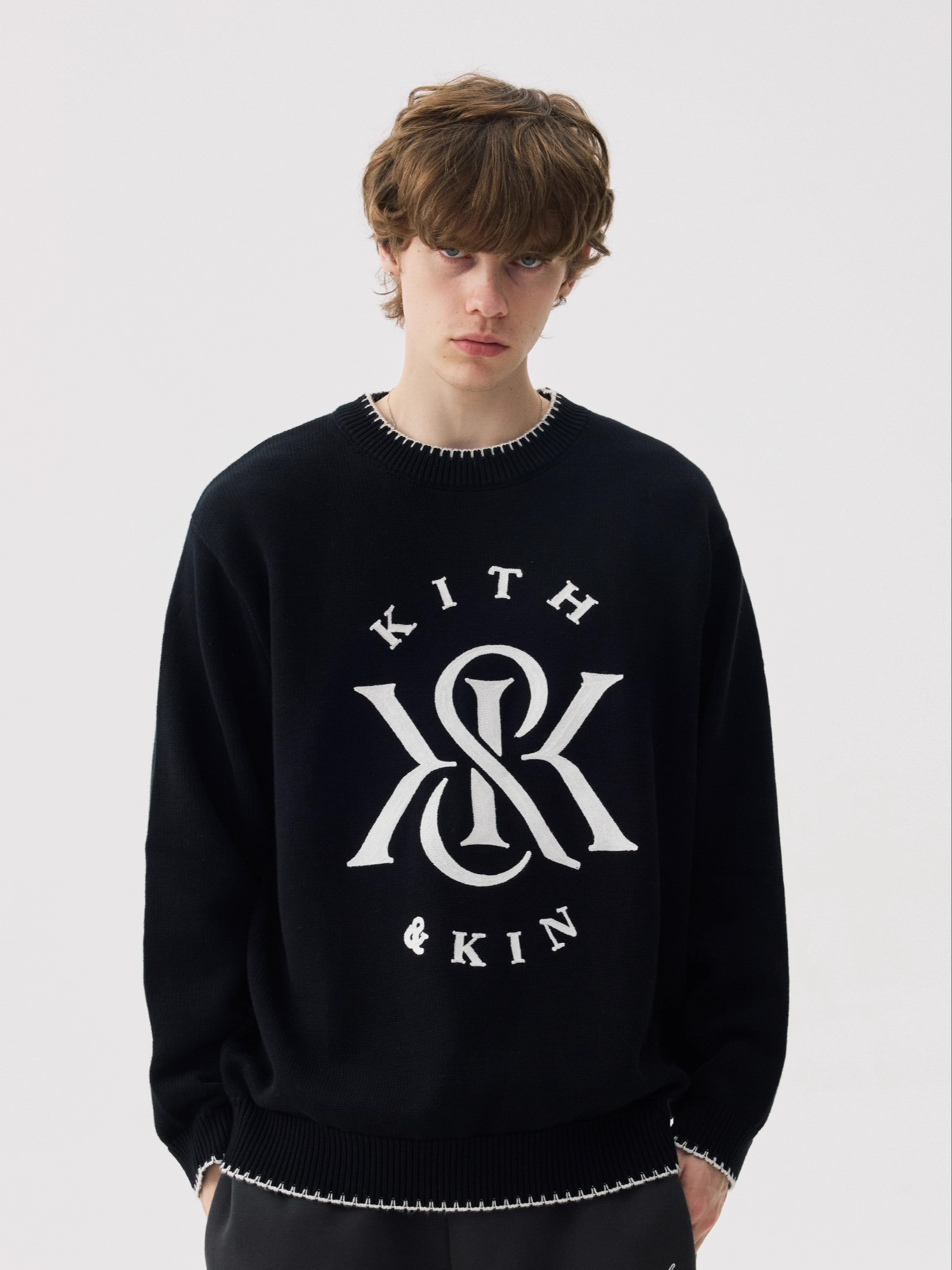 Kith 아메리칸 스타일 겨울 새로운 루즈 니트 스웨터 - Kith Sweater Knit 리뷰 및 가격