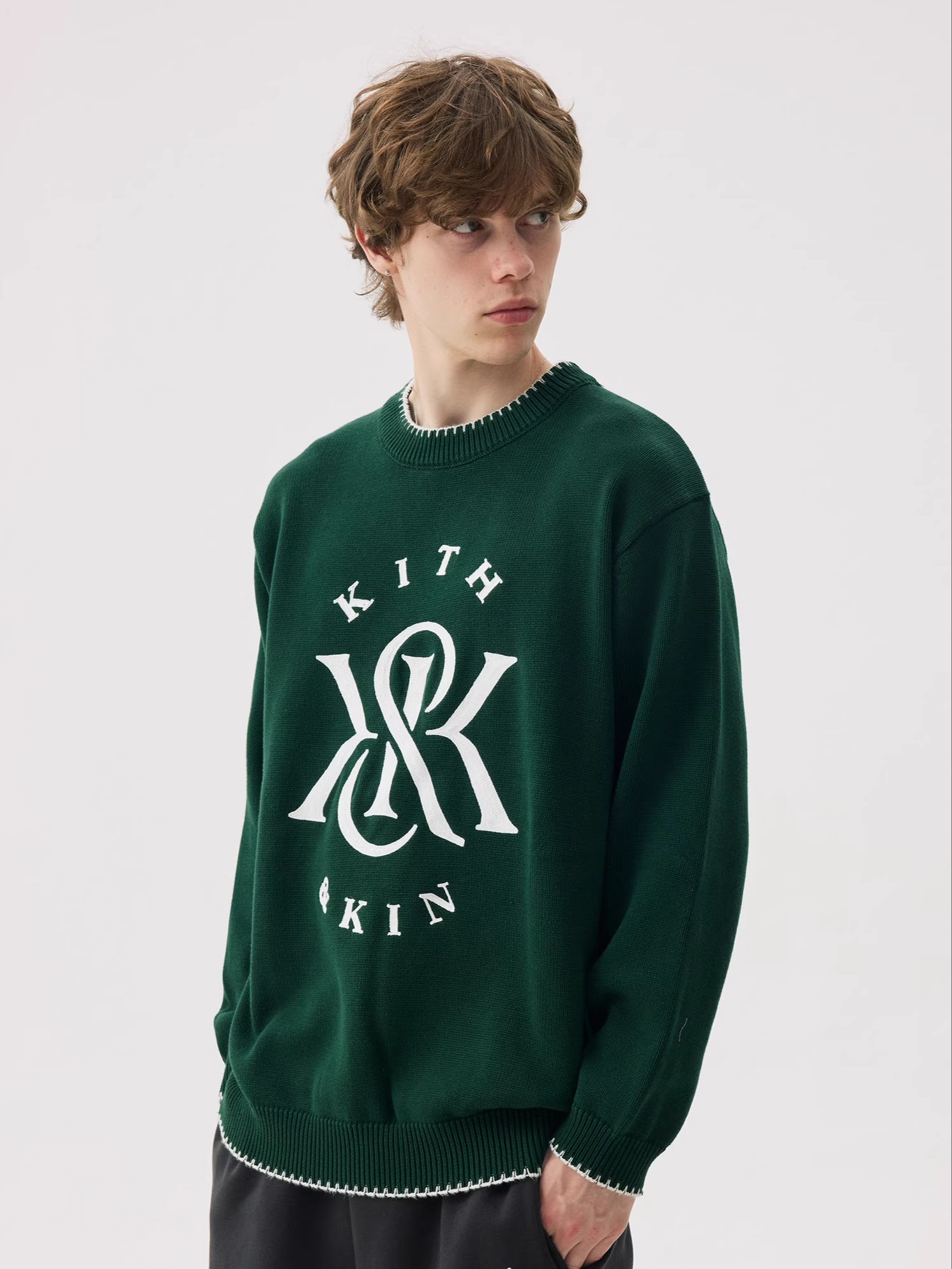 Kith 아메리칸 스타일 겨울 새로운 루즈 니트 스웨터 - Kith Sweater Knit 리뷰 및 가격