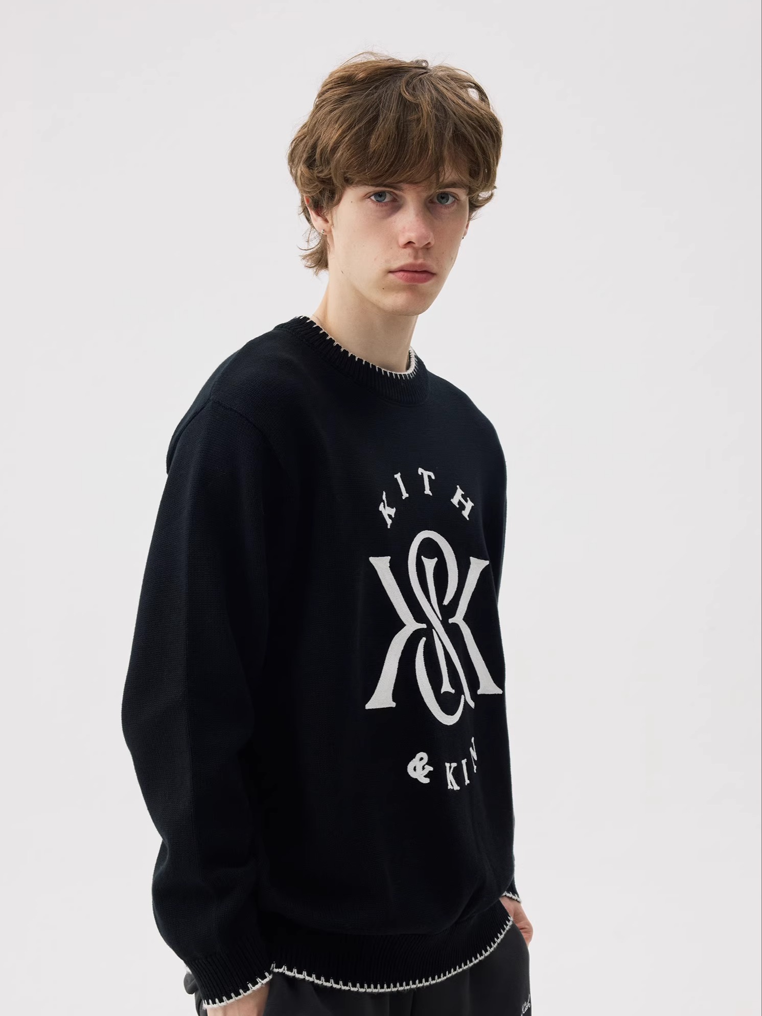 Kith 아메리칸 스타일 겨울 새로운 루즈 니트 스웨터 - Kith Sweater Knit 리뷰 및 가격