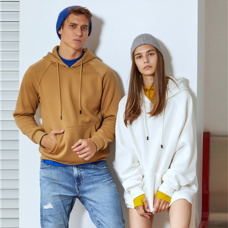 브랜드 품질 솔리드 컬러 오버 사이즈 후드 티 남성용  - Streetwear Brand Tracksuit 리뷰 및 가격